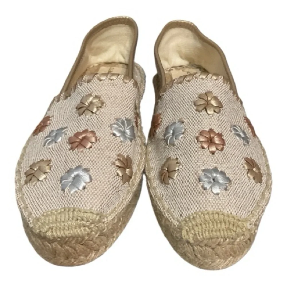 Jack Rogers Natural Palmer‎ Espadrille Size 7.5